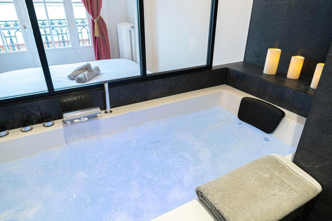 Jacuzzi-Nice Quartier Des Musiciens-Loft Luaran gambar