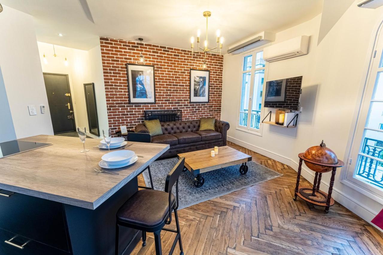 Jacuzzi-Nice Quartier Des Musiciens-Loft Luaran gambar