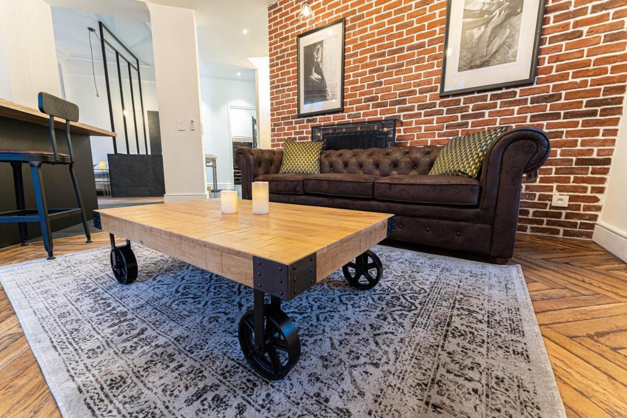 Jacuzzi-Nice Quartier Des Musiciens-Loft Luaran gambar